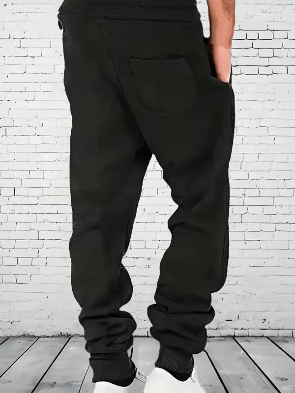 Men's Slim Tapered Drawstring Jogger Pants