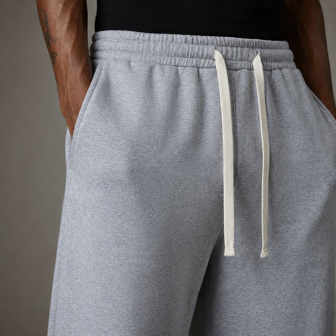 Men's Wide Leg Drawstring Sweatpants