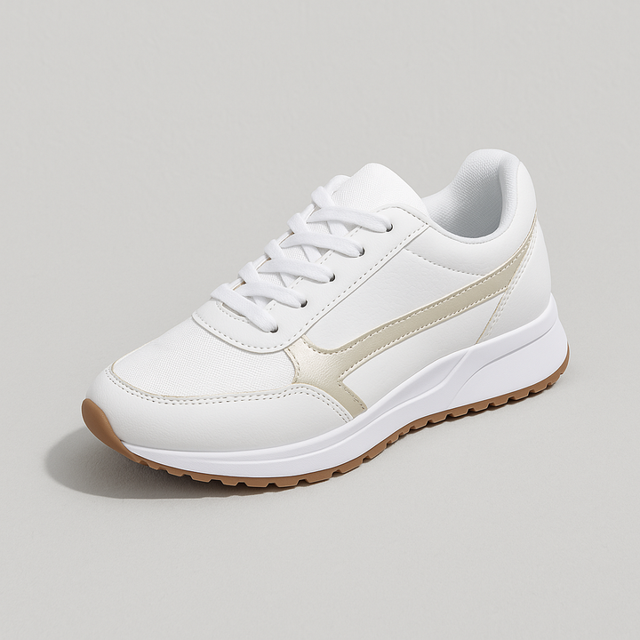 Women's Lace-Up Wedge Platform Sneakers