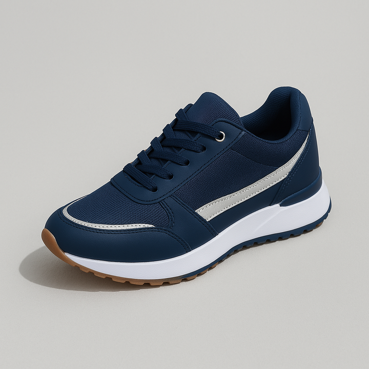 Women's Lace-Up Wedge Platform Sneakers