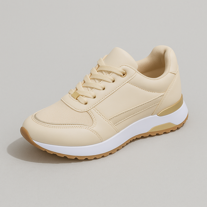 Women's Lace-Up Wedge Platform Sneakers