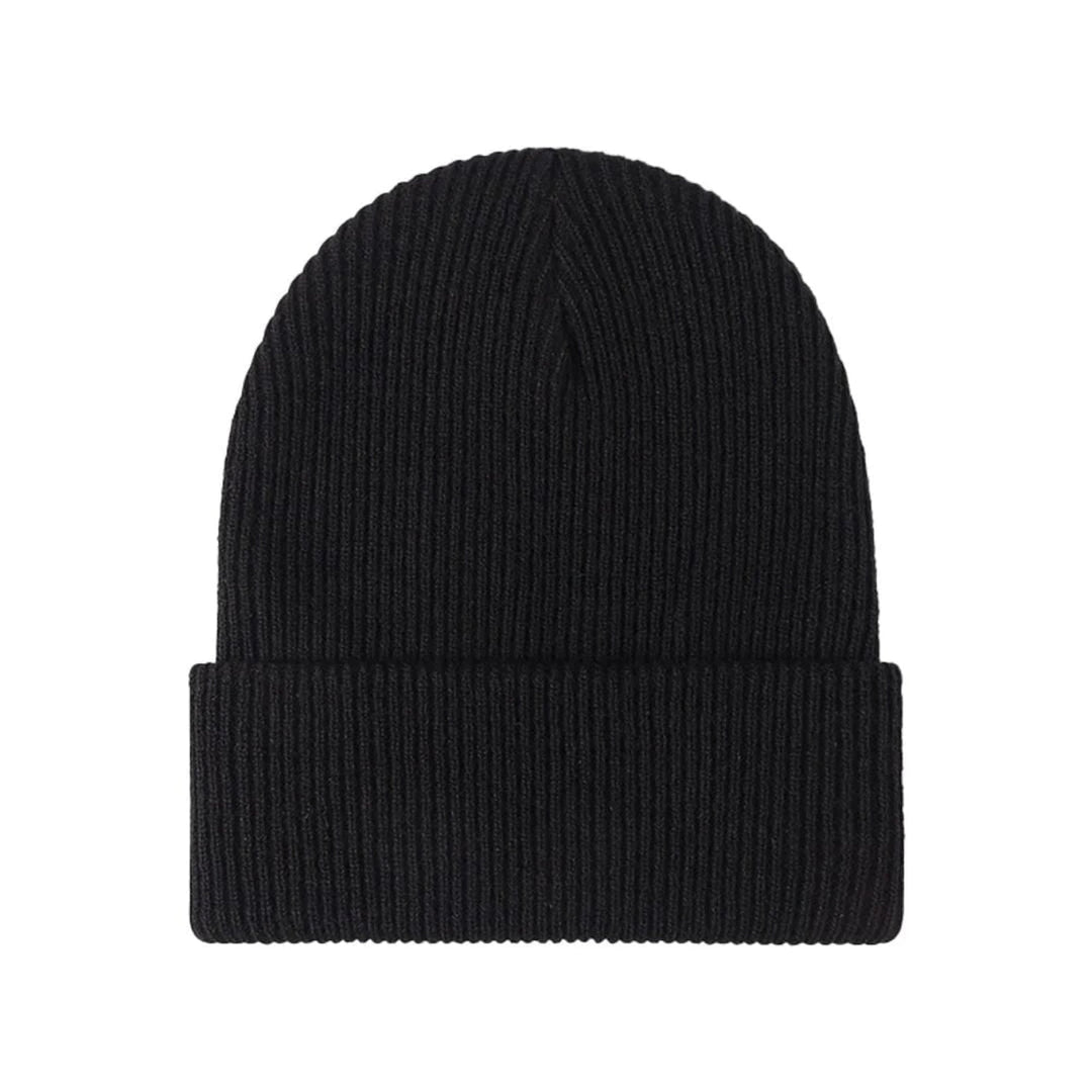 Women's Ribbed Knit Cuffed Beanie