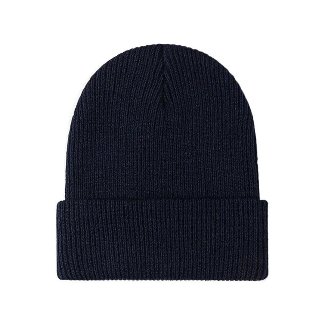 Women's Ribbed Knit Cuffed Beanie