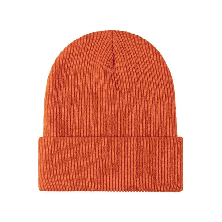 Women's Ribbed Knit Cuffed Beanie